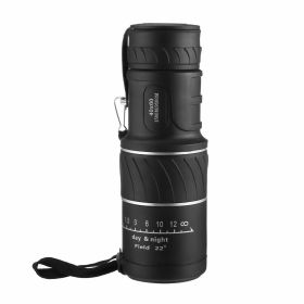 40x60 Day Night Vision HD Optical Monocular Hunting Camping Handheld Telescope Life Waterproof, Anti-Fog Monocular Suitable For Observing Nature