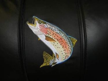 Trout-Rainbow Logo Panel (Logo Panel Size: 30" Panel For All Other Chairs)