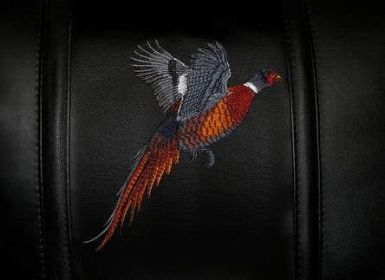 Pheasant-Flushing Logo Panel (Logo Panel Size: 24" Panel for Xpression Gaming Chair Only)
