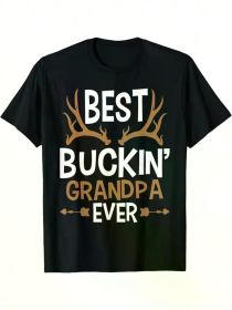 Best Deer Hunting Grandpa T-Shirts 2025 - The Best Couple Outfits (Color: Black, size: XL)
